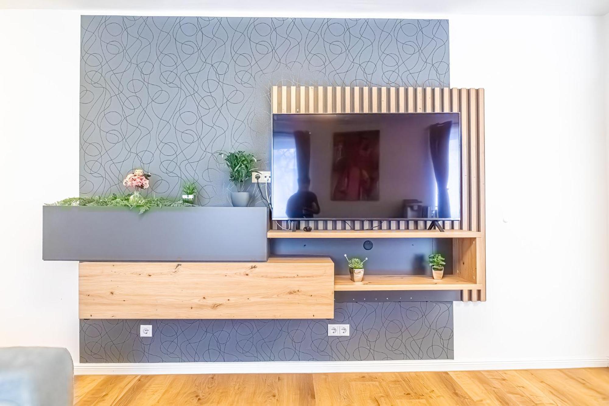 Charming 1Br And 1Lr Apt Modern Design Donaustadt Viena Exterior foto